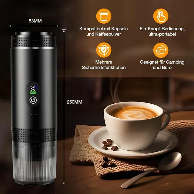 Mini-Espressomaschine tragbar 2