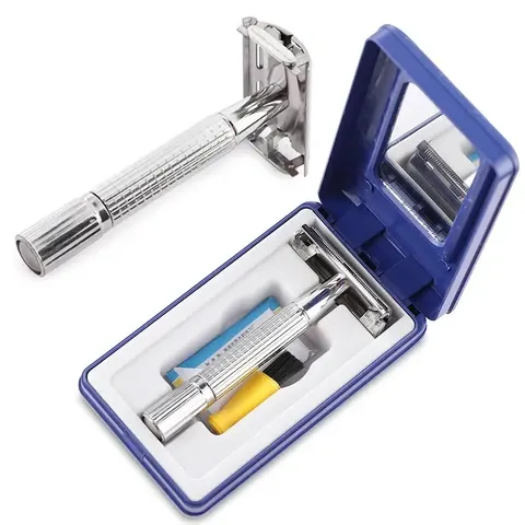 Klapp-Rasiermesser mit Edelstahlklinge