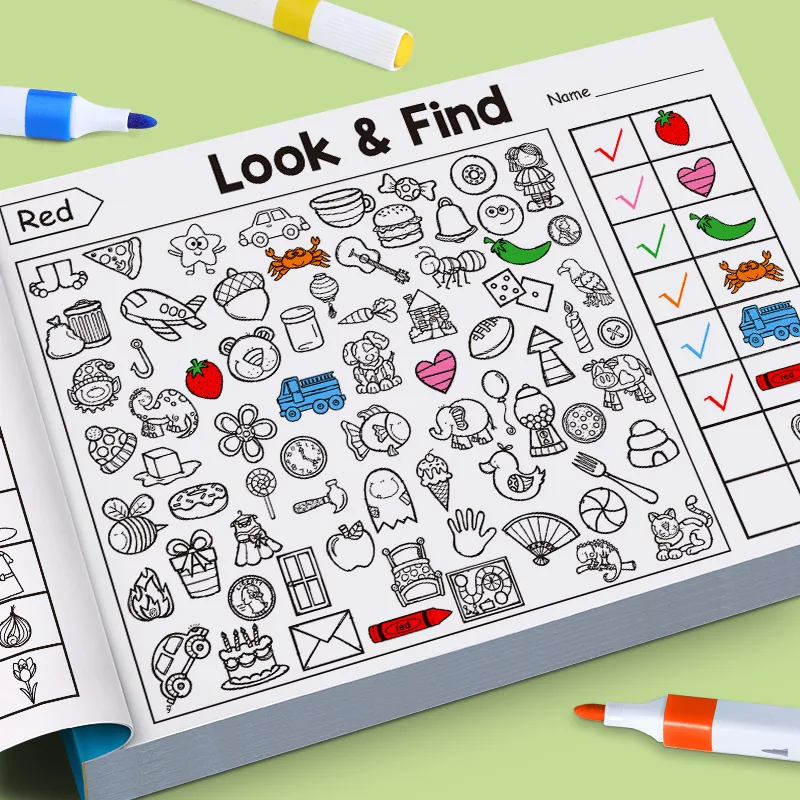 Kinder-Suchbuch mit Wimmelbildern
