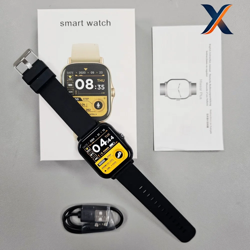 Wasserdichte Smartwatch mit Stahlarmband 3