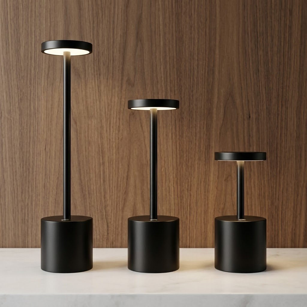 Kabellose LED-Tischlampe mit Touch-Dimmer 2