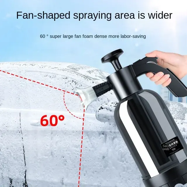 2-Liter Handpumpen-Schaumsprüher mit 3 Düsen 2