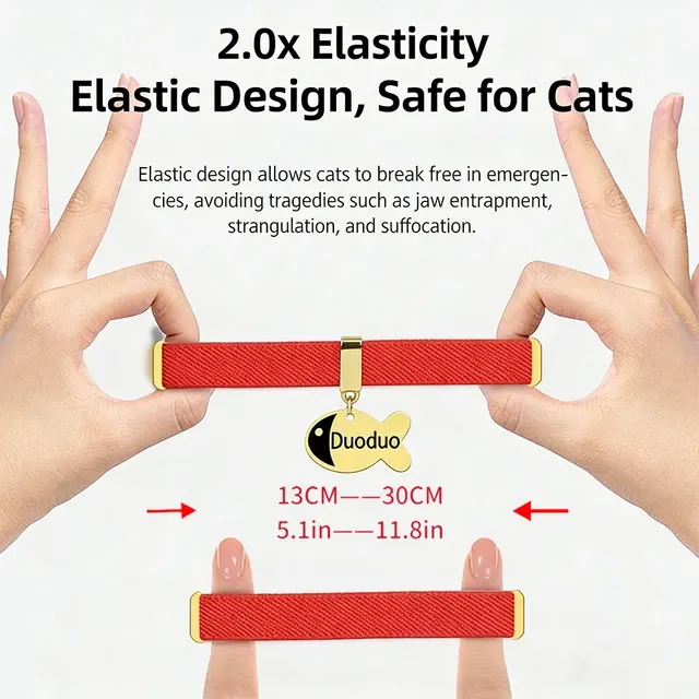 Personalisiertes Katzenhalsband 4