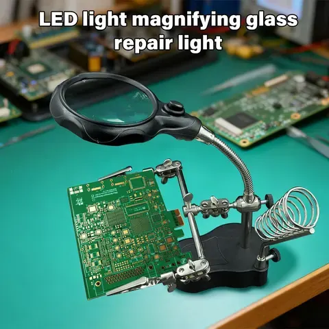 LED-Reparaturlupe