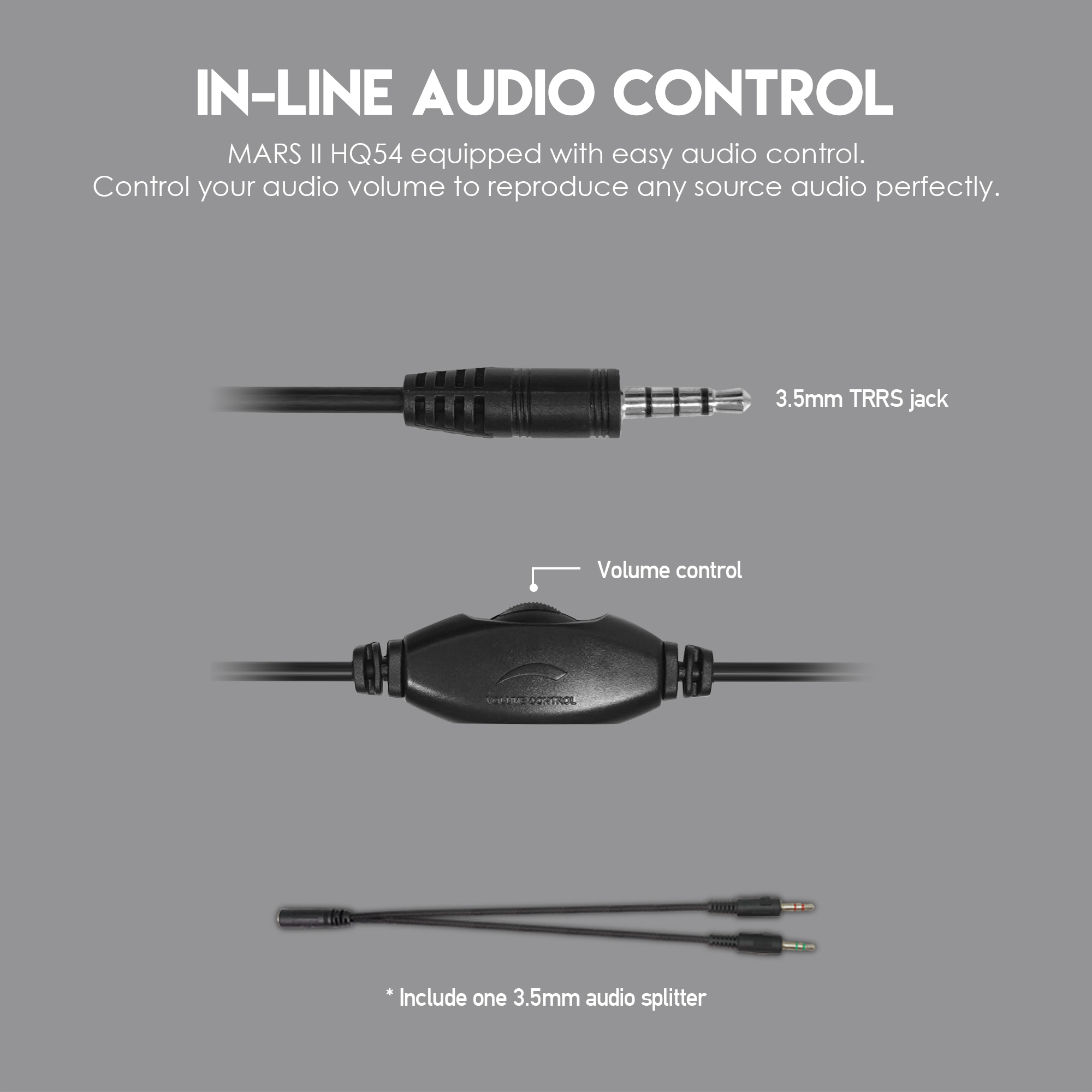 Over-Ear Gaming-Headset mit 3,5-mm-Kabel und Mikrofon 4