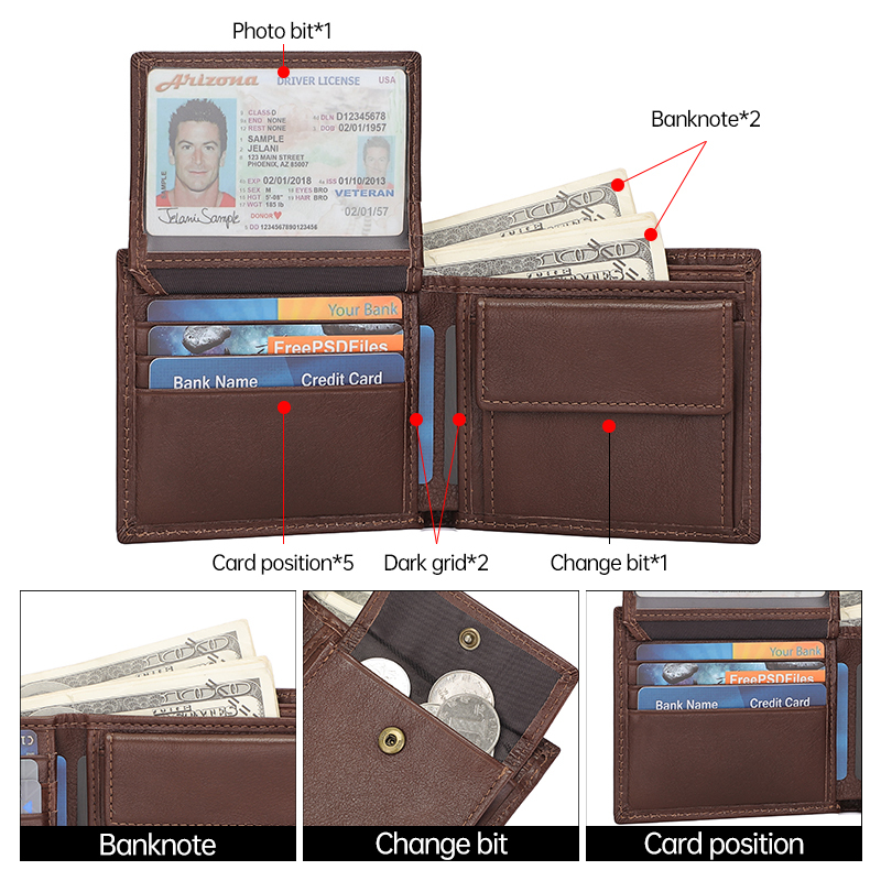 Kartenetui mit RFID-Schutz 4