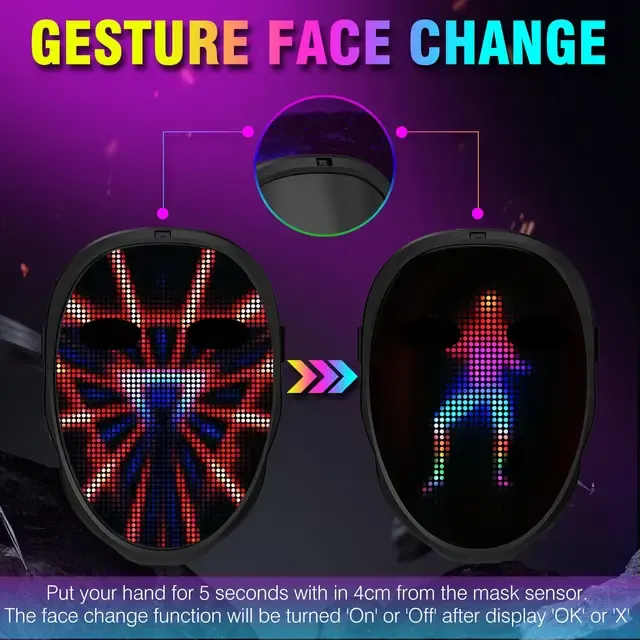 LED-Party-Maske 4