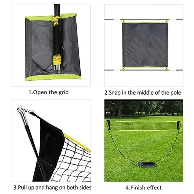 Badmintonnetzständer 4