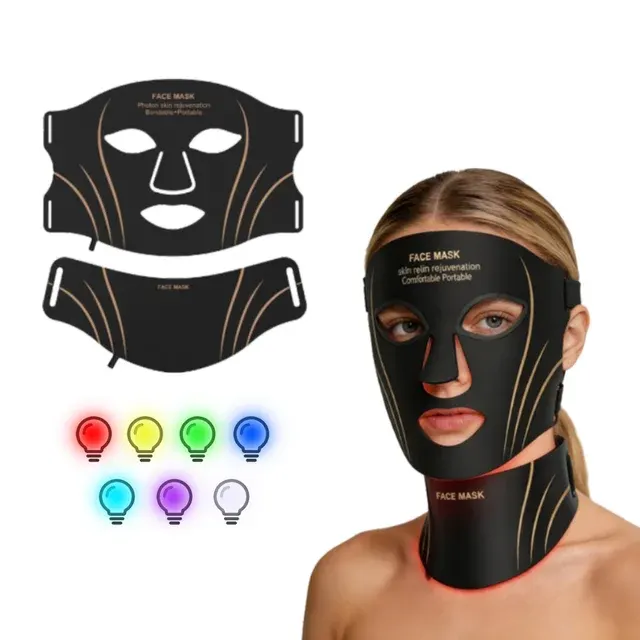 LED-Gesichtsmaske Rotlicht