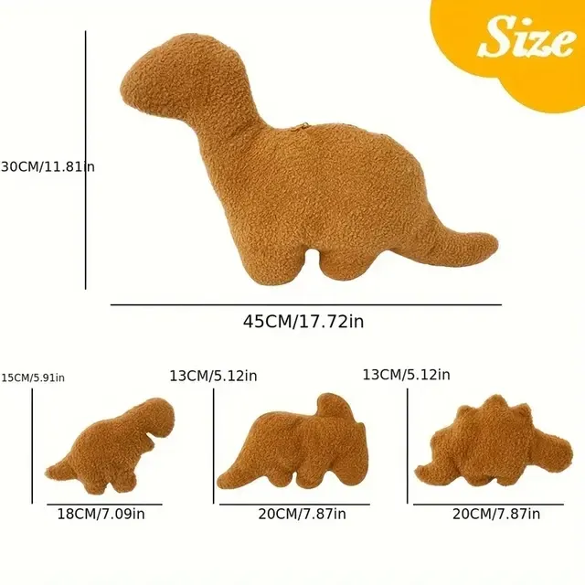 Dino-Plüschkissen 4
