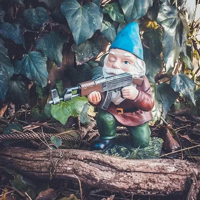 Gartenzwerg-Figur Armee 2