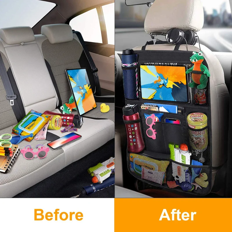 Auto-Rücksitz-Organizer mit Tablet-Halter 4