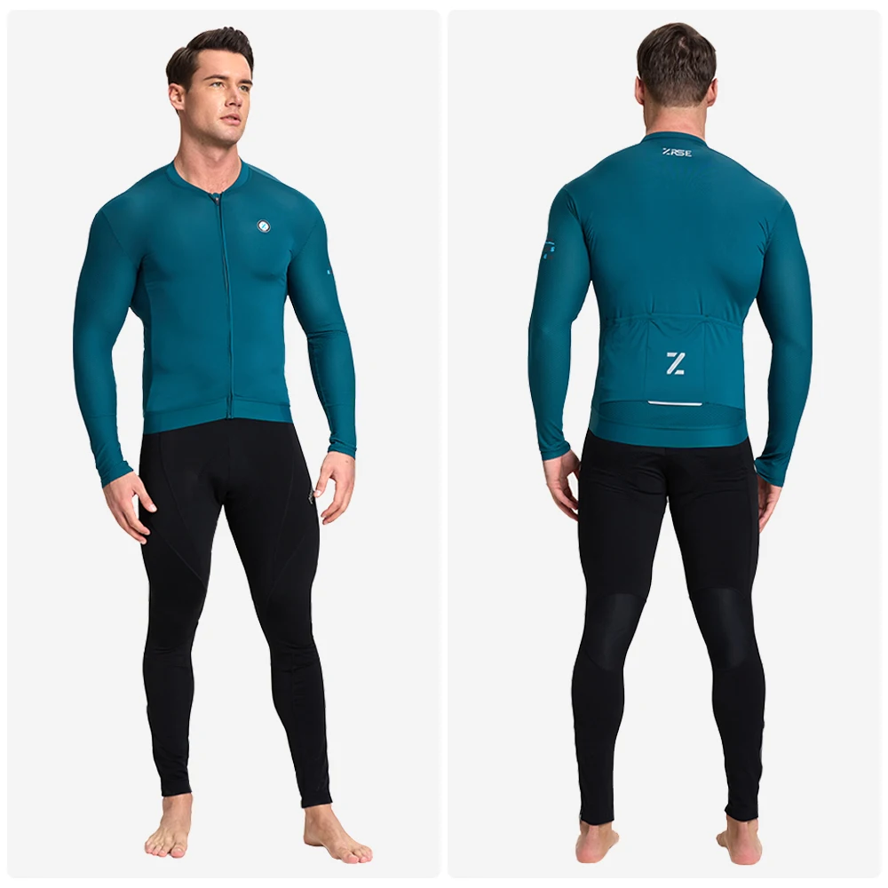 Langarm-Radtrikot 3