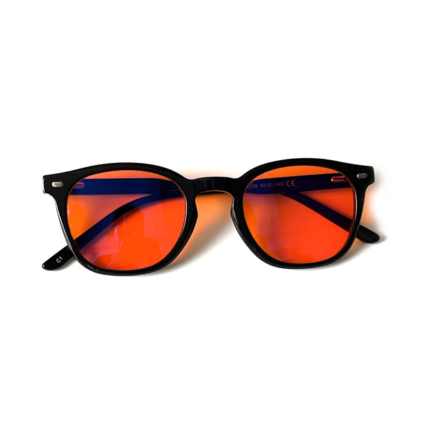 Gelbe Blaulichtfilter-Brille für Nachtfahrten 4