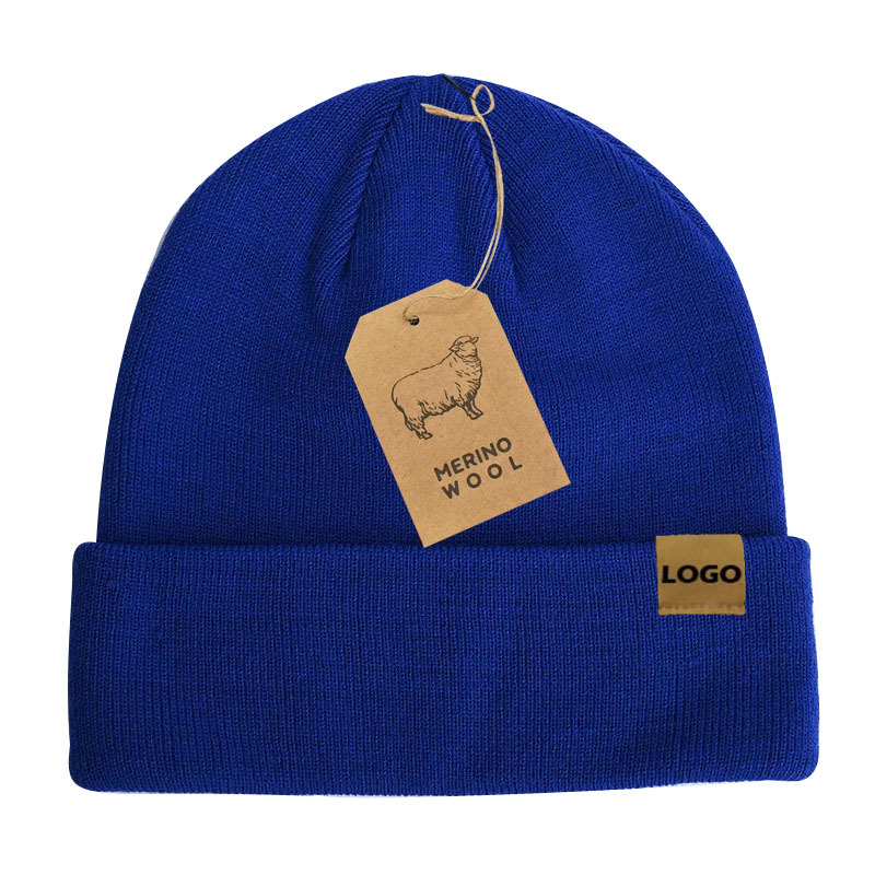 Winter-Strickmütze aus Merinowolle 3