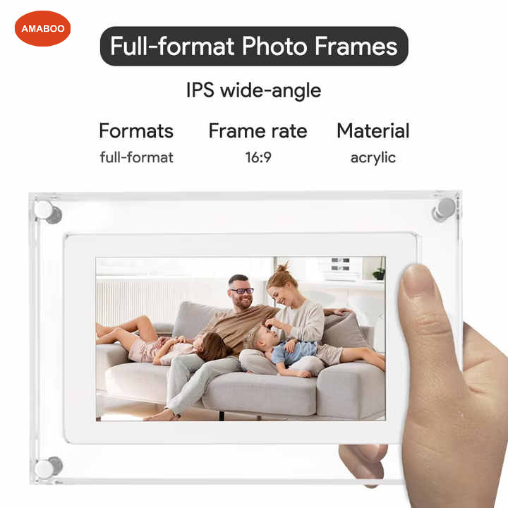 5-Zoll-Acryl-Bilderrahmen mit Video 3