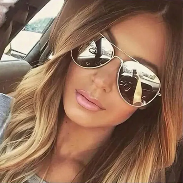 Aviator-Sonnenbrille Herren UV400 Metallrahmen 2