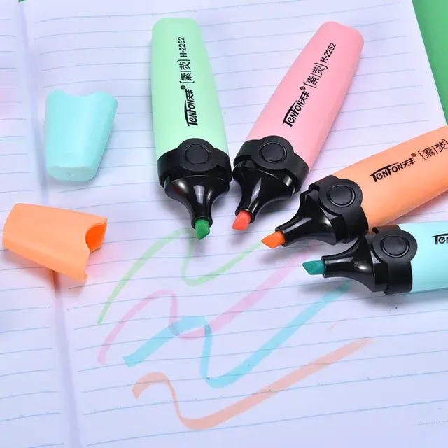 Pastell-Textmarker-Set 3