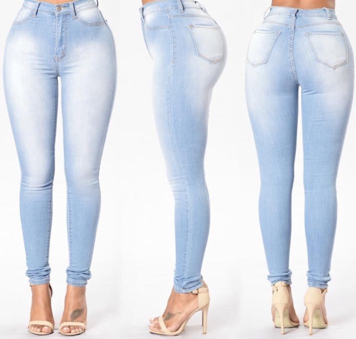 Bleistift-Jeans 2