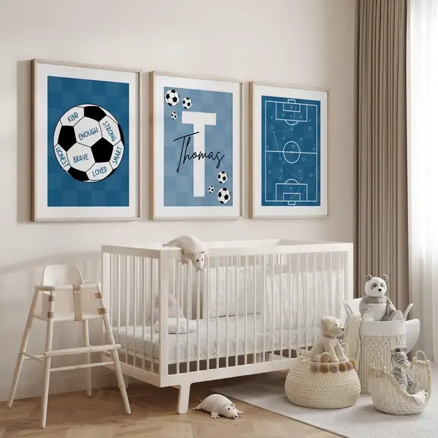 Fußball-Wandbild-Set 2
