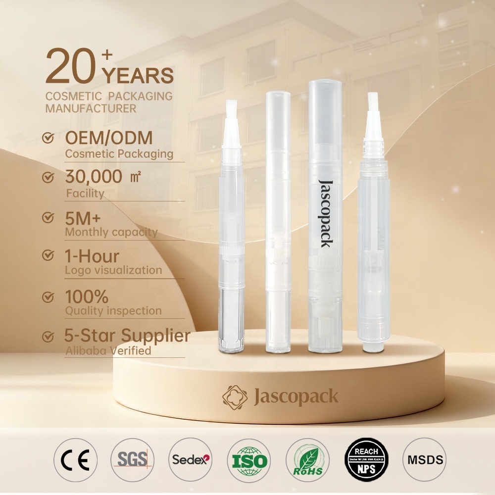 Klick-Lippenölpen aus Kunststoff 4ml 4