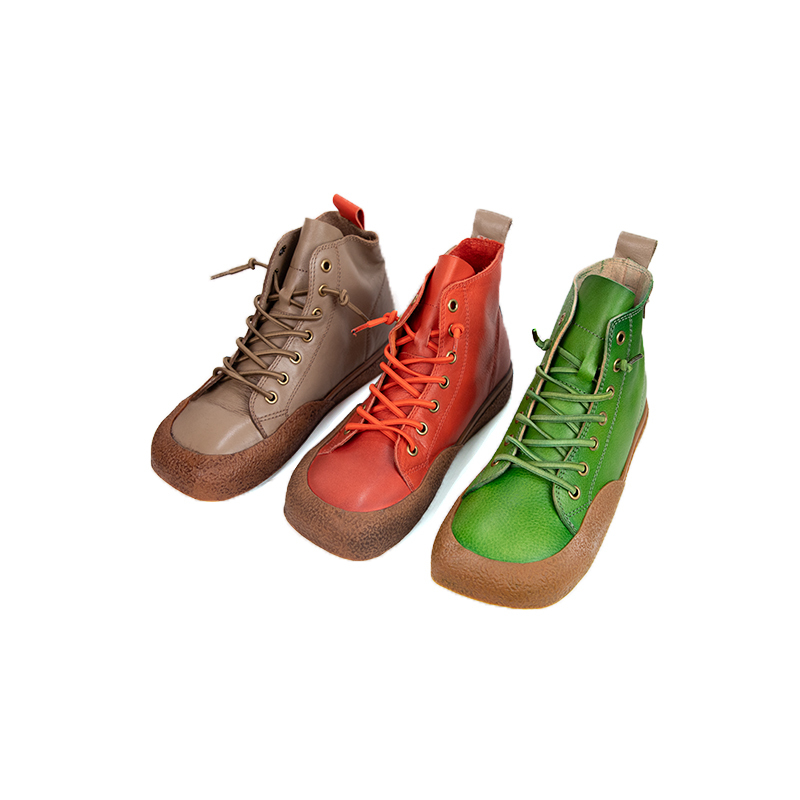 Leder-Stiefeletten 2