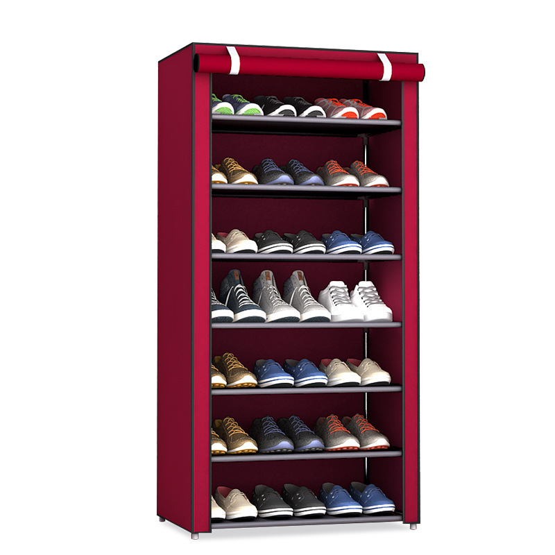 Faltbare Schuhbox mit Staubschutzhaube