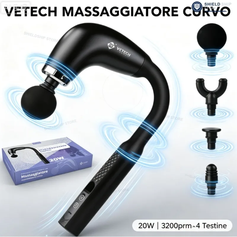 Mini-Massagepistole wiederaufladbar 3-Gang Tiefengewebe 2