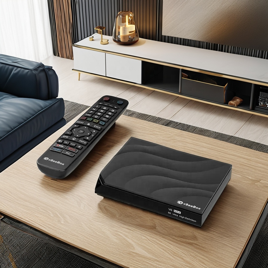 Große Android 14 TV Box für schnelles Streaming