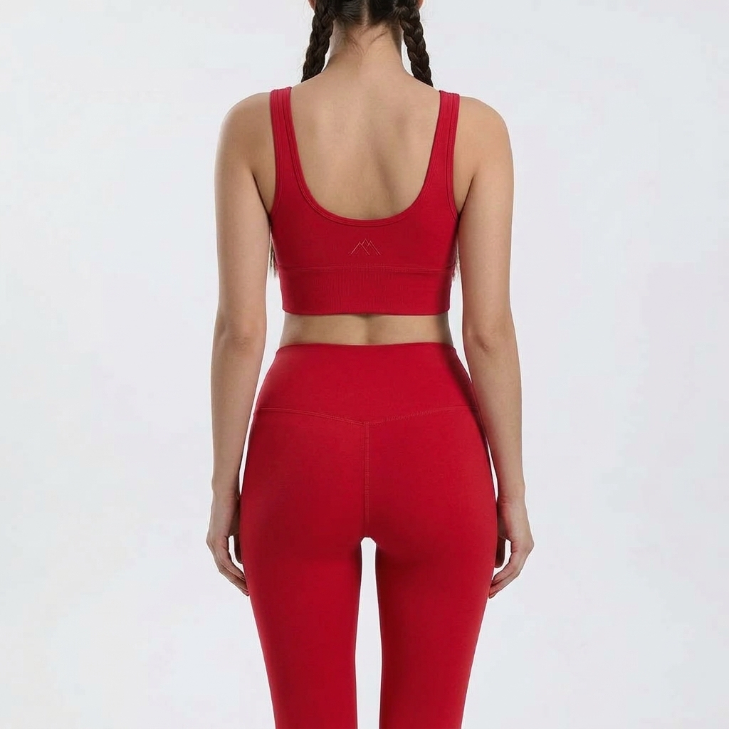 Plus Size Yoga Set mit Sport-BH 2