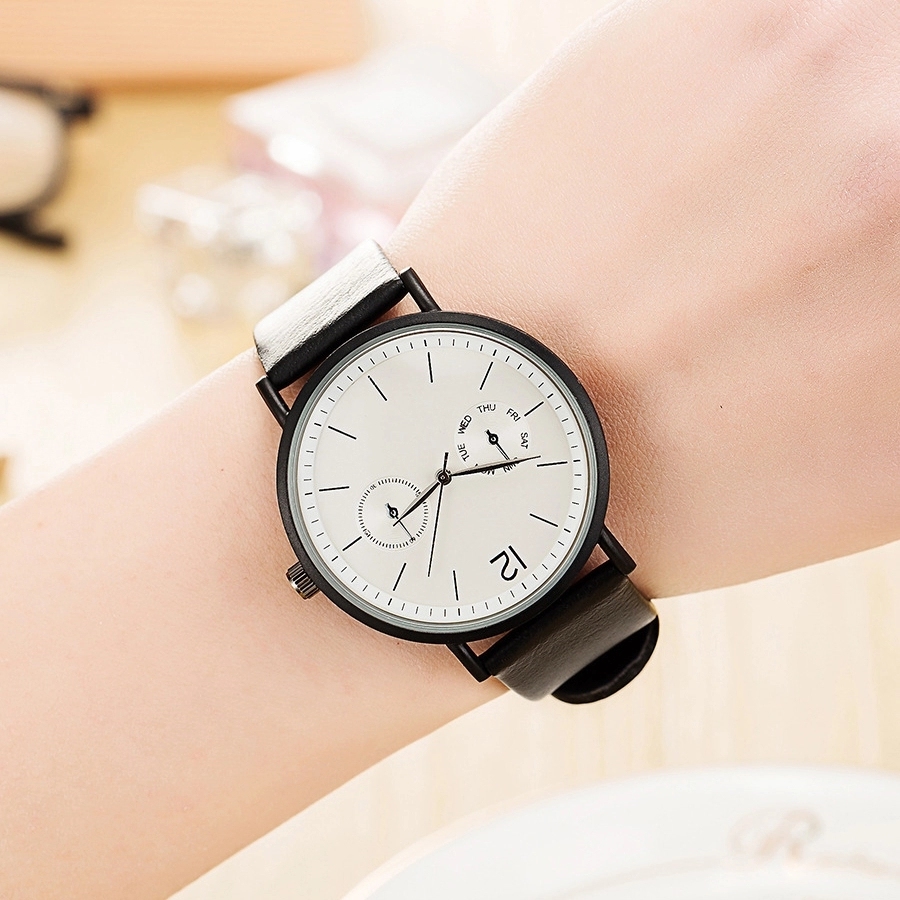 Günstige minimalistische Legierungs-Herrenuhr 2