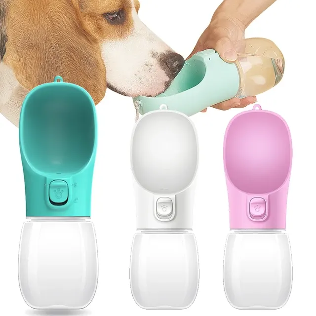 Auslaufsichere Hunde-Wasserflasche 2
