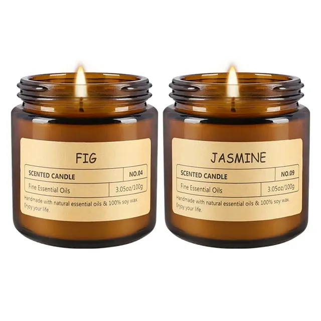 Aromatherapie-Glaskerze 2