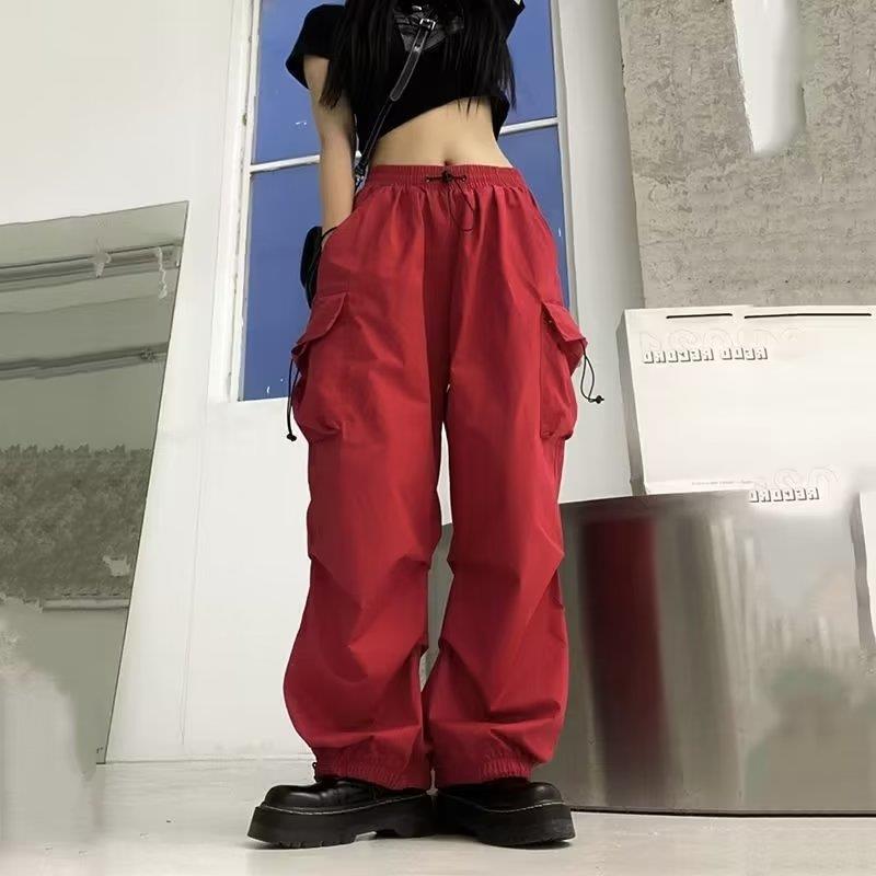 Retro Herren-Cargohose mit weitem Bein 2