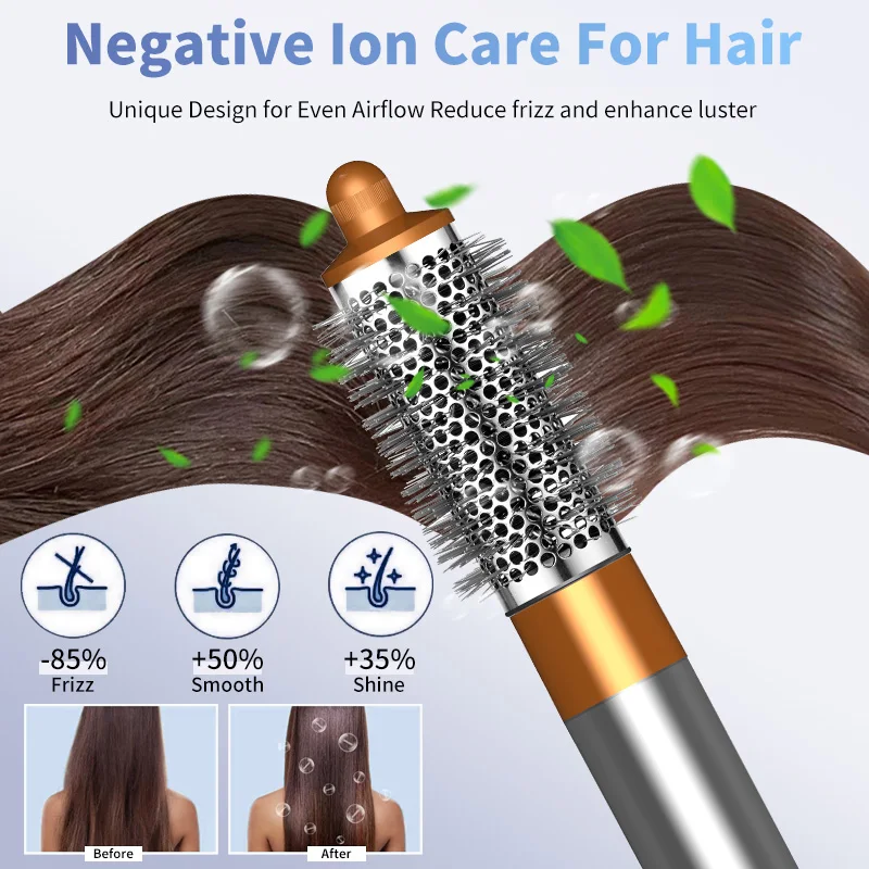 Heißluft-Haarstyler Mit Negativionen 4