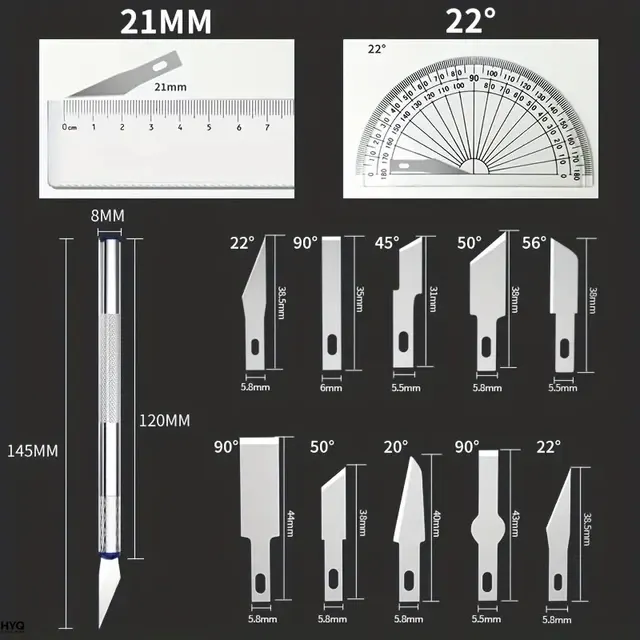 13-teiliges Metall-Schnitzwerkzeug-Set für Papier 3