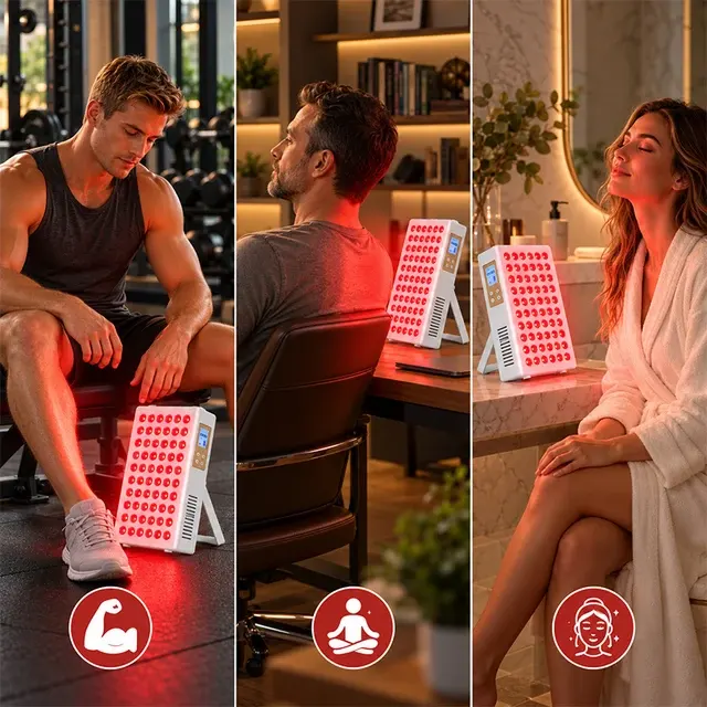 Rotlicht-Therapie Panel mit vier Wellenlängen 4