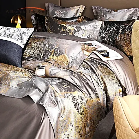 Satin-Bettwäsche-Set