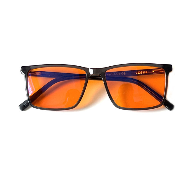 Gelbe Blaulichtfilter-Brille für Nachtfahrten 2
