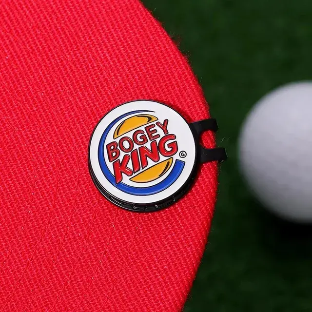 Golf-Hutclips mit magnetischem Ballmarker 4