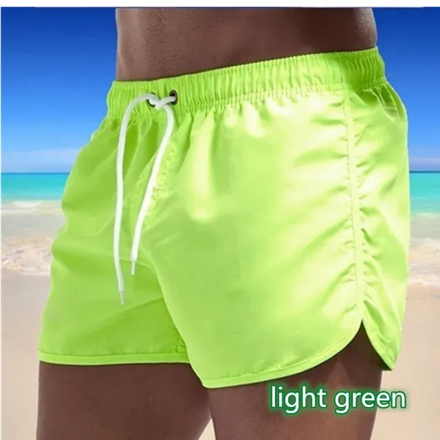 Atmungsaktive Herren-Badeshorts mit niedriger Taille 1