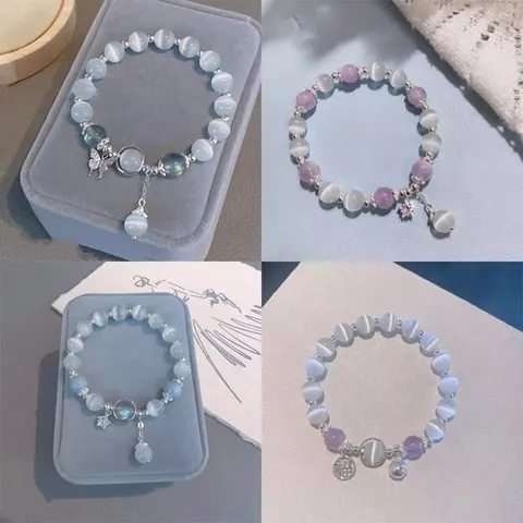Katzenauge-Steinarmband