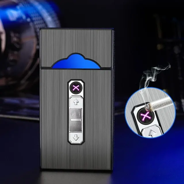 Zigarettenetui mit USB-Feuerzeug 4