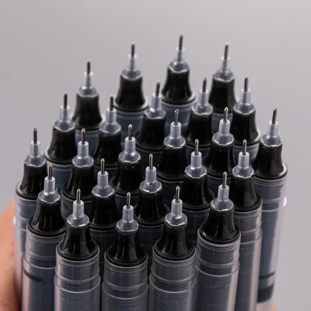 Gel-Tintenroller mit Nadelspitze, 3er Set 3