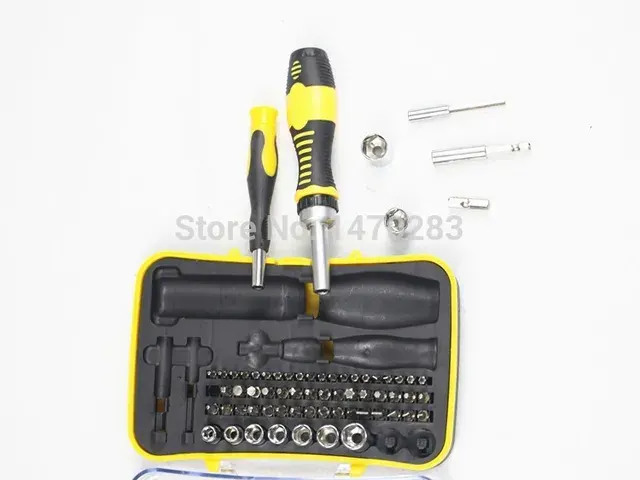 65-teiliges Magnet-Schraubendreher-Set mit Ratsche 4