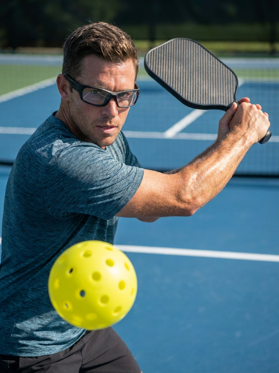 Beschlagfreie Pickleball-Schutzbrille, stoßfest 2