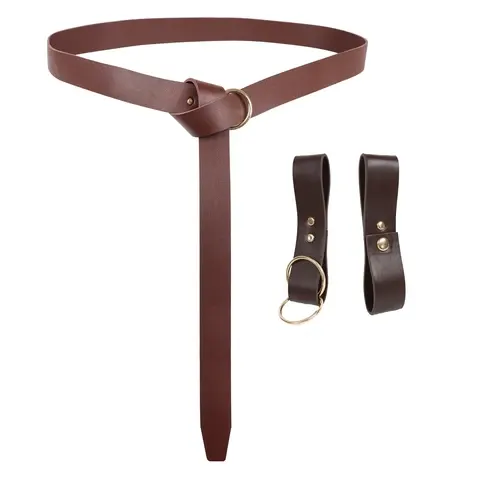 Leder-Becherhalter-Gürtel