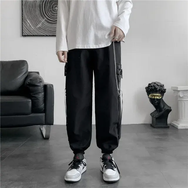Damen Gothic Cargohose 3