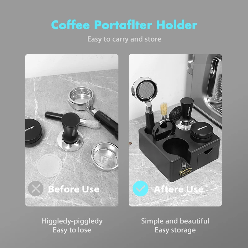 Kaffeetamper-Ständer für 51-58 mm Siebträger 3