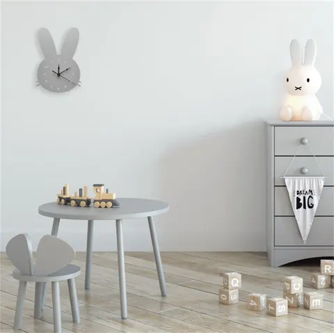 Holz-Wanduhr